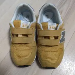 New Balance 313 スニーカー 18cm イエロー