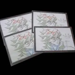 鬼滅の刃　童磨　ufotable dining おすそ分けポストカード　4枚