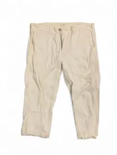 BACK NUMBER メンズ パンツ 7分丈 XL 白