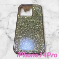 美品❣️ iPhoneケース　iPhone14PRO ケースマート　キラキラのサムネイル