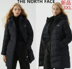 新品 THE NORTH FACE ダウンジャケット3XL 黒 ブラック