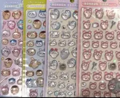 【正規品】ちいかわ ボンボンドロップシール 第2弾 4種セット