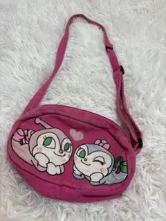 アンパンマン ドキンちゃん コキンちゃん ショルダーバッグ ピンク