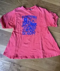 マーキーズ　花柄プリントTシャツワンピース 110cmのサムネイル