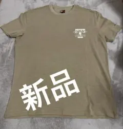 新品タグ付き　TOMMY JEANS ベージュ Tシャツ　Lサイズ