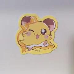 とっとこハム太郎 ちび丸ちゃん ダイカットステッカー ダイソー セリア