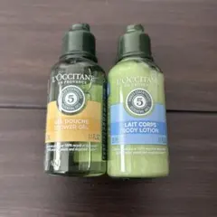 ロクシタン ファイブハーブス シャワージェル＆ボディローションセット 各35ml