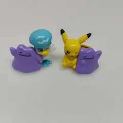 びっくらたまご ポケモン メタモンといっしょ！ ピカチュウ クワッス 2点セット