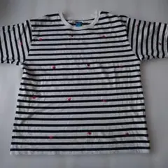 SUNNY SPORTS ボーダー ハート刺繍 Tシャツのサムネイル