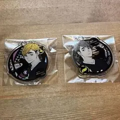 ハイキュー 切り絵 アクリルキーホルダー 宮侑・宮治