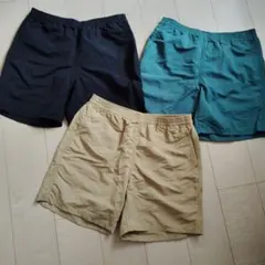 ※黒のみ※ユニクロアクティブユーティリティショーツ M 3枚 グリーン