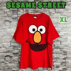 セサミストリート エルモTシャツ XL