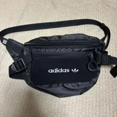 美品　ほぼ未使用　adidas ブラック バッグ　即購入OK