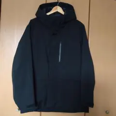 ユニクロ ハイブリッドダウンパーカ 黒 XL