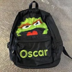 オスカー　リュック　セサミストリート　ブラック　バックパック