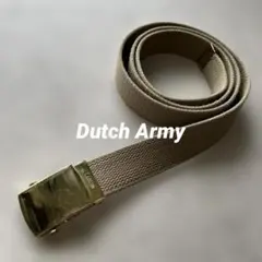 オランダ軍 ガチャベルト カーキ 120 キャンバスベルト ミリタリー ベージュのサムネイル