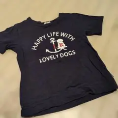LABRA 半袖Tシャツ ネイビー Lサイズのサムネイル