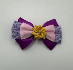 ヘアクリップ　ディズニープリンセス　ラプンツェル