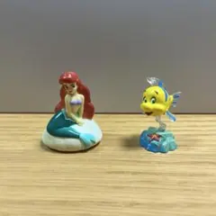 Disney アリエル フィギュア 2点セット