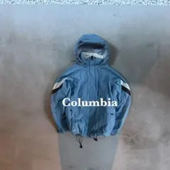 【今期大注目❗️】極暖！columbia マウンテンパーカー　水色　S