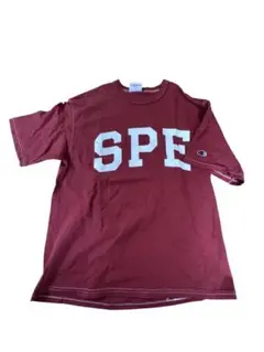 Champion SPE Tシャツ バーガンディ