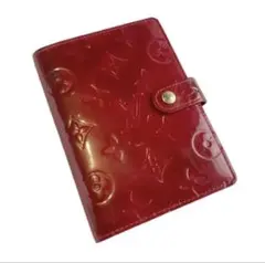 ルイヴィトン VUITTON ヴェルニ モノグラム 手帳カバー アジェンダPM