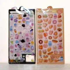 【新品】3D ぷくぷくシール 2枚セット 人気 ぷっくりかわいい シール帳 立体