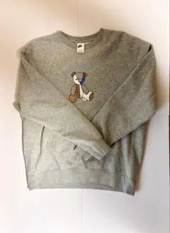 NIKE ナイキ ぬいぐるみ テディベア 熊 スウェット　グレー