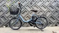 電動アシスト自転車 シティタイプ ブルーバッテリー12.3ah - メルカリ