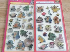 ラスト！ポケモン 3Dステッカー シール 2枚セット