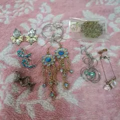 使用済みピアス8点セット 返品返金不可商品