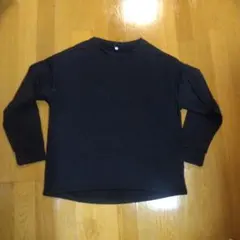 スウェット　トレーナー　スウェットシャツ　送料無料　ブラック