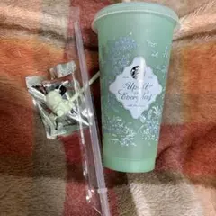 スタバ ミステリーカラーチェンジング リユーザブルカップ ベアリスタ グリーン