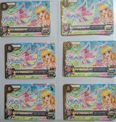 5005♡マーメイドピスケスカチューシャ いちご レア Ｒ アイカツ 6枚セット 5005♡マーメイドピスケスカチューシャ いちご レア R アイカツ 6枚