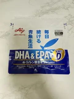신제품 아지노모토: 매일 계속되는 블루 피쉬 라이프 DHA 및 EPA+D 120 태블릿