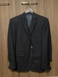 未使用級 オーダー品 POLO 紺ブレザー 金ボタン 日本製 S〜M