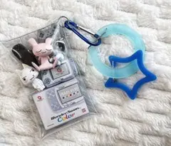 ガチャ詰めポーチ めじるしアクセサリー PS どこでもいっしょ ガチャガチャ