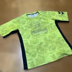 hummel サッカーシャツ ライムイエロー160サイズのサムネイル