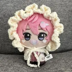 ぬい服 ボンネット アイボリー 白 ちびぐるみ