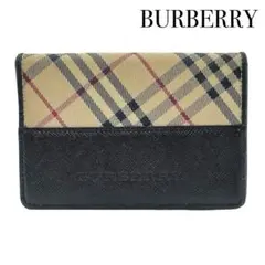 BURBERRY バーバリー ノバチェック 名刺入れ カードケース ビジネス