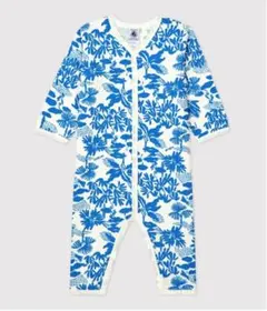 【美品】プチバトー petit bateau 足なしロンパース 12M