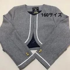 PINK-latte フォーマルジャケット ボレロ S 160 グレーピンクラテ