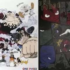 ワンピース 全アートポスター ルフィ ギア 原画