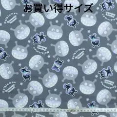 お買い得サイズ バイキンマン 34生地 はぎれ アンパンマン