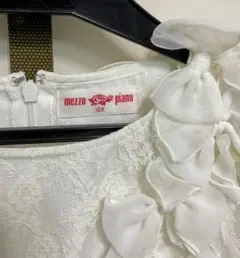 mezzo piano 女の子用120cmドレス 発表会・入学式にどうぞ