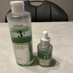 Anua アゼライン酸 3+ トナー & 15+ セラム セット　お値引き可能！