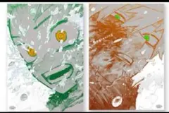 ヒロアカ　原画展 A2アートポスター2枚セット　【The Beginning】