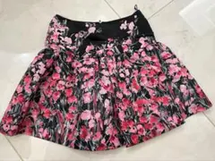 RED VALENTINO フラワープリント フレアスカートのサムネイル