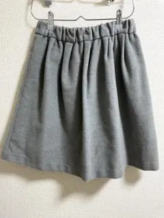 イーハイフンワールドギャラリー　グレー系スカート　秋冬