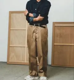 【UNFOLK】 チノパン　2tuck pants UNFOLK】 チノパン 2tuck pants - メルカリ